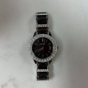 Fossil, Black Bling Watch
